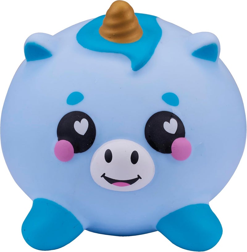 Smooshzees Luvzees, Boltz, Blue Unicorn, Collectable Characters, Supersoft, Cuddly and Squishy! - Image 2
